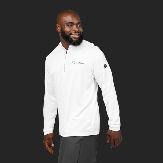 Links & Luxe x Adidas Quarter Zip "Performance with Prestige"
