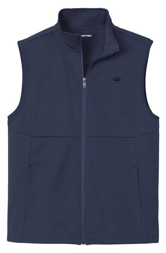 Links and Luxe Performance Soft Shell Golf Vest