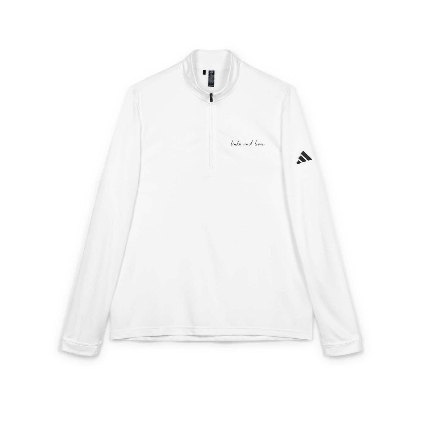 Links & Luxe x Adidas Quarter Zip "Performance with Prestige"