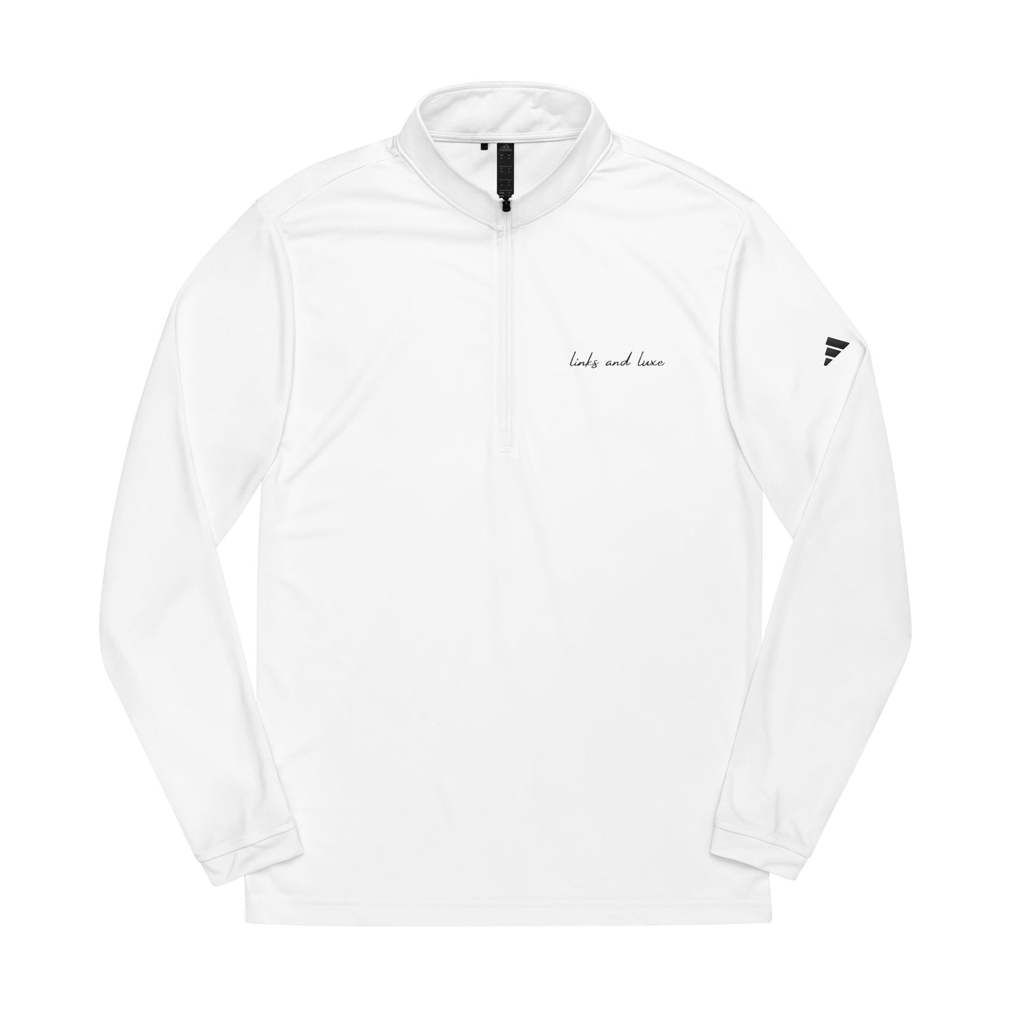 Links & Luxe x Adidas Quarter Zip "Performance with Prestige"
